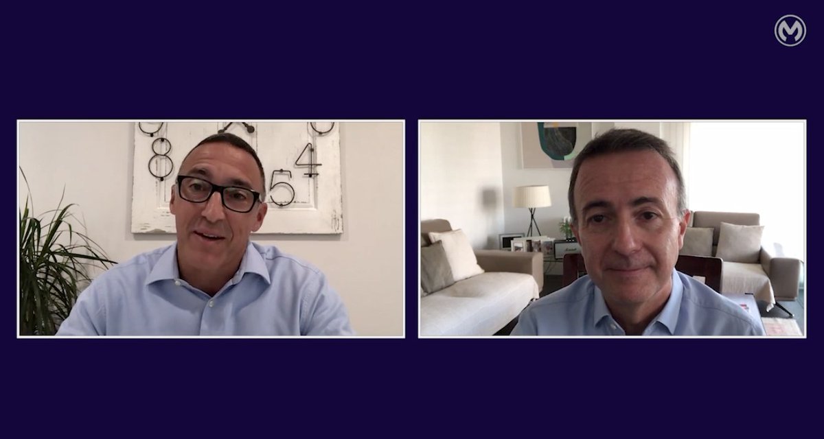 MuyComputerPRO's tweet photo. Ricardo Usaola, vicepresidente de Mulesoft para España y Portugal, presenta a un invitado especial, Enrique Polo de Lara, country Leader pra España & Senior Vicepresident de Salesforce, que apunta que MuleSoft es fundamental para la compañía #MuleSoftSummit @SalesforceES https://t.co/cSKISr8dXe