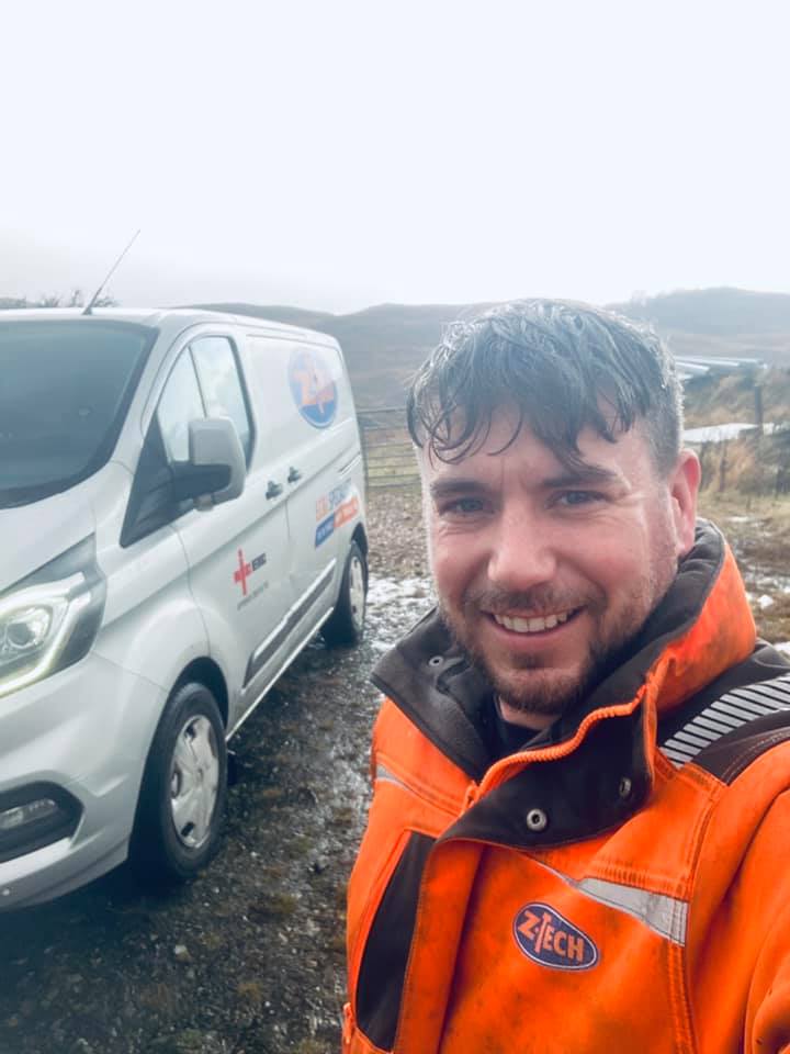 ZTech_Control's tweet image. Meet Tom, he’s up in the Scottish Highlands this week verifying flowmeters for regulatory compliance. It looks a bit wet to say the least, though he still has a remarkably clean van! #wefixthings #wegotthis #ztech #shoutoutthursday