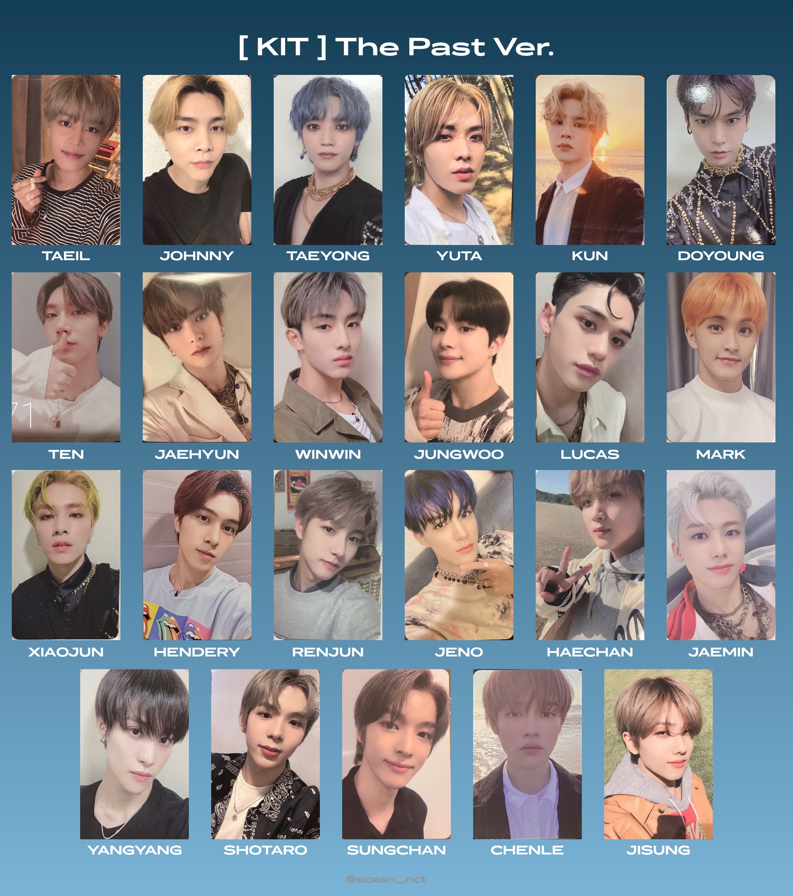 NCT 2020 とけれ ジョンウ キノ トレカ kit NCT127 NCT 2020 とけれ ジョンウ キノ トレカ kit NCT127