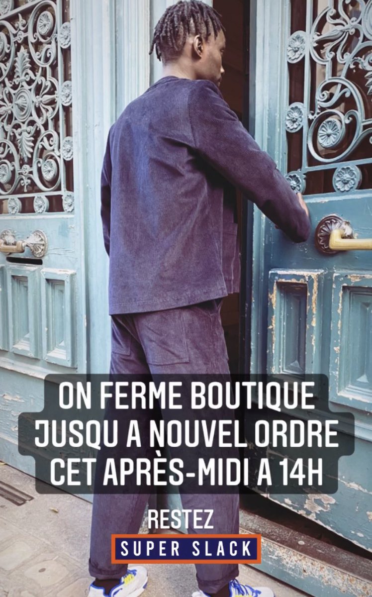 Fermeture de notre boutique 😕