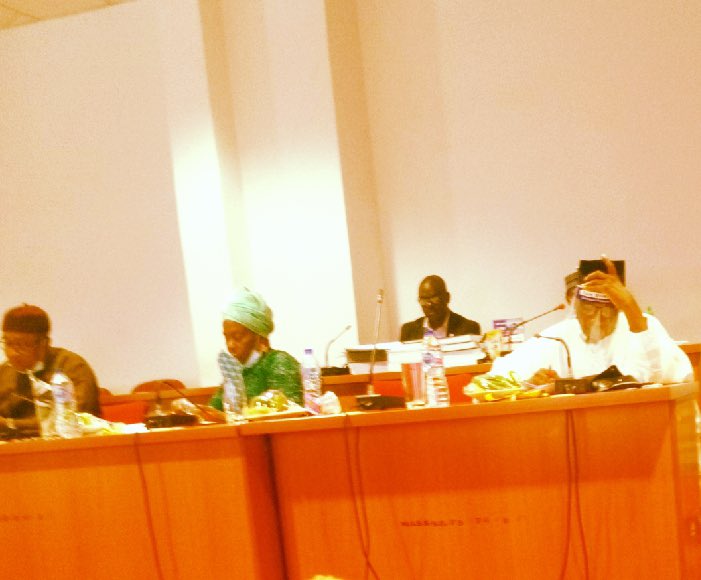 InfoNasiha's tweet photo. The Diligent and the Active Senator today jumped down on NIS.

Having a view and reviewed some presentations frm Health Sector, the workaholic Dist.Sen. Hassan Muhammad, joined hand with co senate committee members on Public Acct flew up and then landed on NIS Headquarters today. https://t.co/TOzpzQfiuk