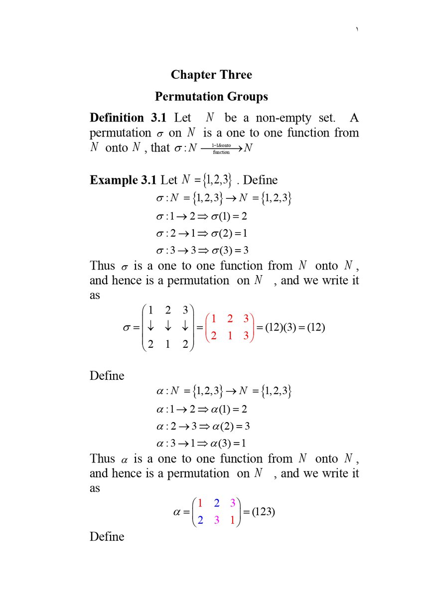 profhabujabal's tweet photo. #aabstract_algebra #math342 #Permutation_groups
#profhabujabal https://t.co/sFLdvnVPyb