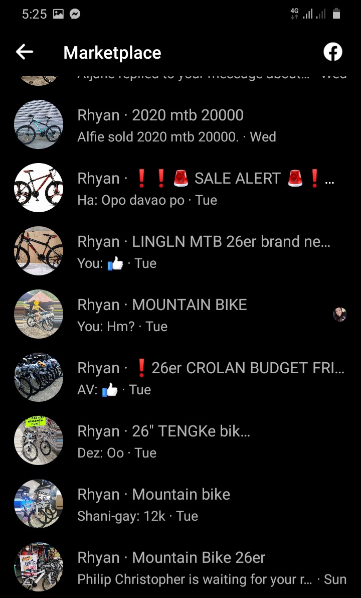 yan2x09's tweet photo. Dili mn unta ko hilig ug bike halos tanan gipang inquire uy😅 https://t.co/Esph1SqhJl