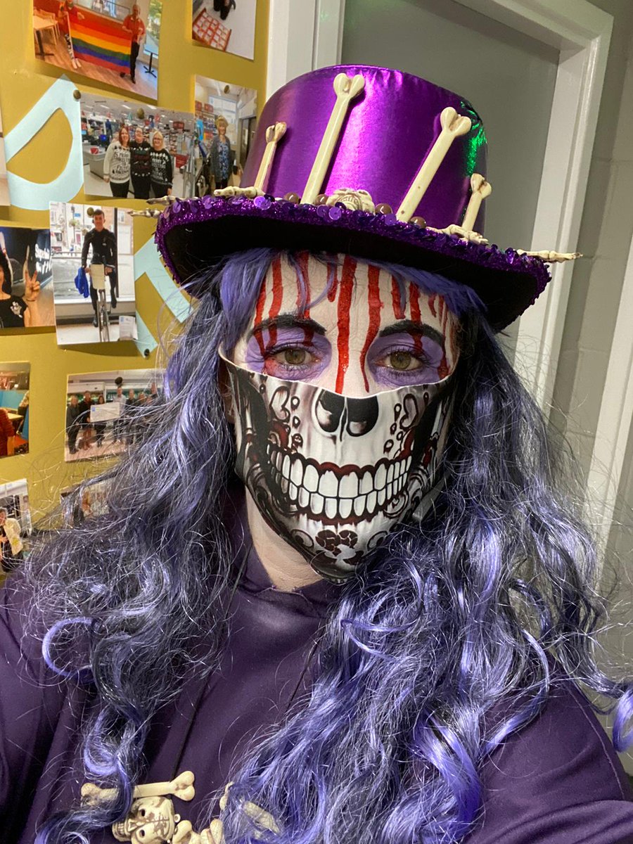 SabianeGrant's tweet photo. Some spooktacular things going on here in Anglesea Street store today, Pop on in to see these goulish characters! Don't forget we're holding a tombola, colouring competition &amp; guess how many sweets in the jar🎃👻😈 @_westie1970 @ColinHayward20 @PeterBatt3 #Halloween #teamsouth https://t.co/bOVnyPeSN5