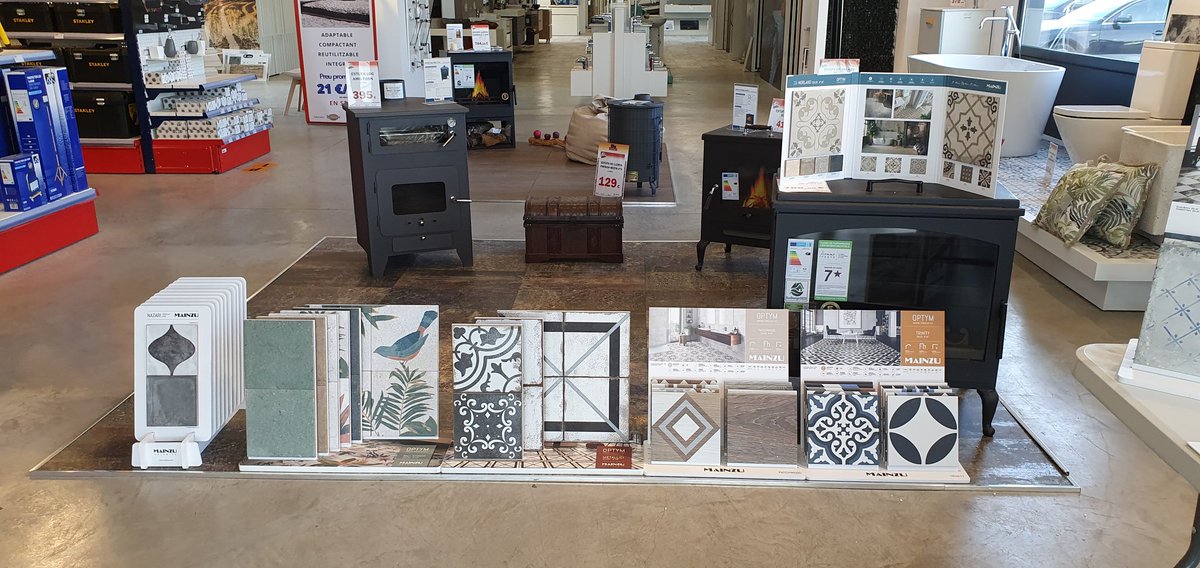 MainzuCeramicas's tweet photo. Estamos en #bigmat Mayor en la #semanadelprofesional No te pierdas nuestra feria exprés 
#construimelteuuniverse #femterritori #mainzu #tiles #ceramica #rajola https://t.co/nJIYrGVwIE
