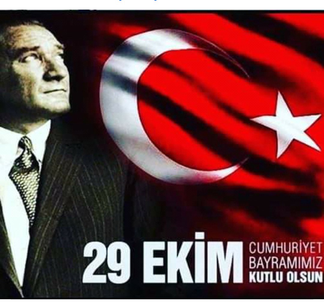Cumhuriyetimizin 97. yıldönümü kutlu olsun. Başta Cumhuriyetimizin kurucusu Gazi Mustafa Kemal Atatürk olmak üzere bize bu günleri armağan eden tüm şehitlerimizi ve gazilerimizi rahmet ve minnetle anıyoruz.🇹🇷