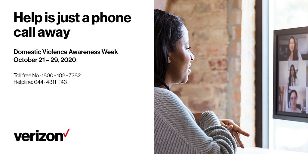 VZIndia's tweet photo. To strengthen our fight against domestic violence (DV), we have partnered with @pcvc2000 which provides support to victims of domestic violence through initiatives like Dhwani - a 24-hour National Domestic Violence helpline and 'I am Dhwani' a community awareness campaign on DV. https://t.co/JkOc4oqCOE