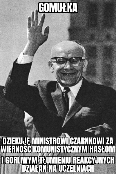 bob_belze's tweet photo. #czarnek #gomulka #wieslaw #TWwieslaw ?
Czas płynie ale towarzysze, partia, hasła pozostają bez zmian 😟
#PZPR wiecznie żywy.
#strajkKobiet
#covid19
#piekłokobiet
#minister
#edukacja
#uczelnie
#uniwersytet
#strajk1968
#strajk1976
#pamietamy
⚡⚡⚡ https://t.co/qGVoRY2MZd