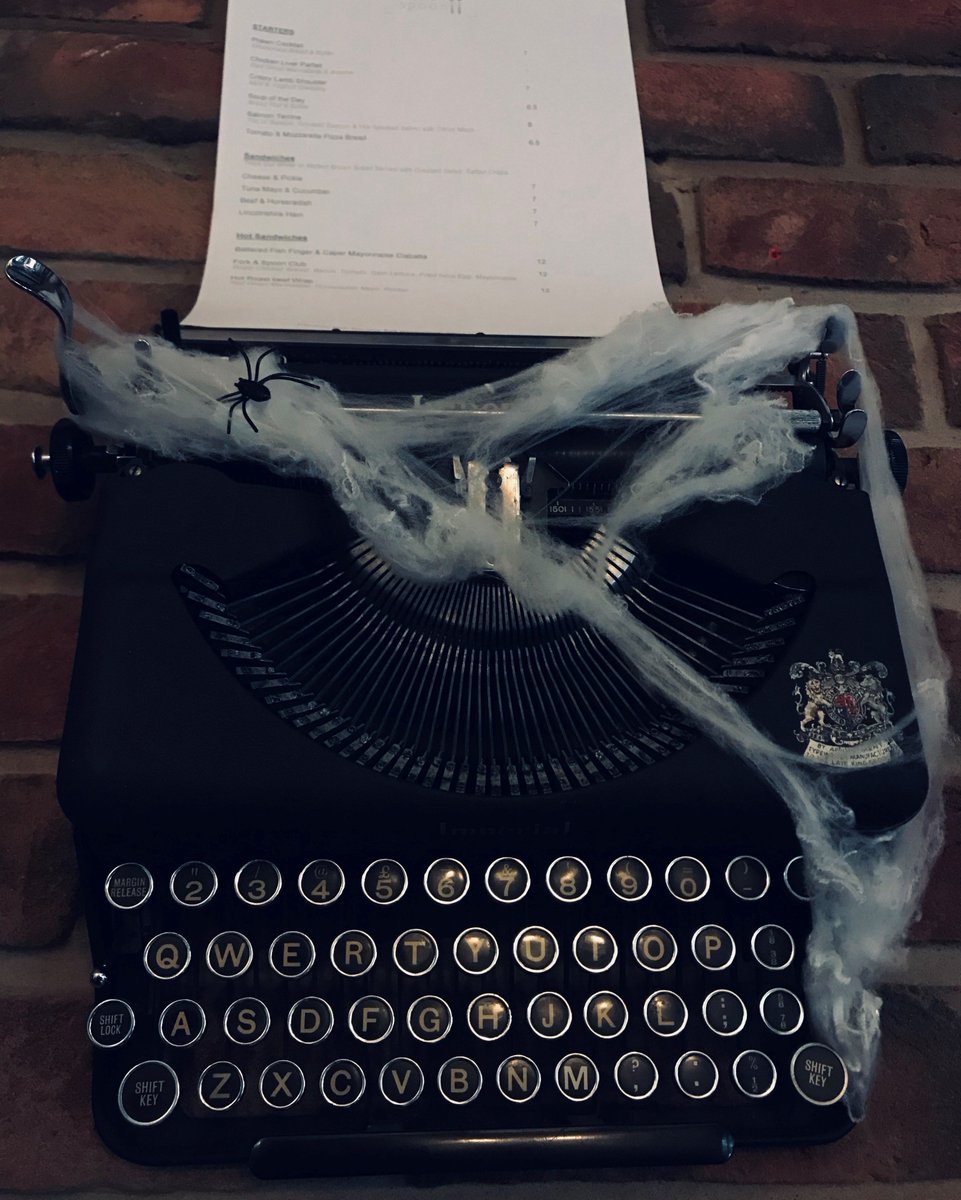 What are you doing this weekend for Halloween 50 % off Lunch this Saturday.
Call 01469 541010