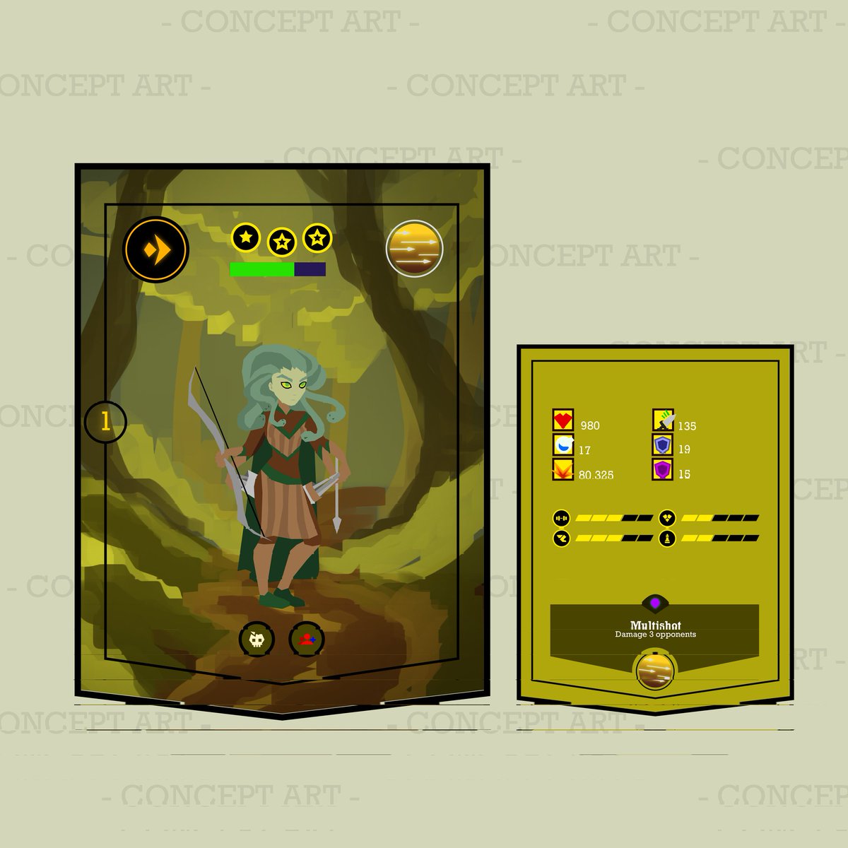 CSoupGames's tweet photo. Calliope, our beloved #Gorgon #Ranger from our upcoming game #Dodeka
#indiedev #gamedev #madewithunity #screenshotsaturday https://t.co/oQbNq8WUL1