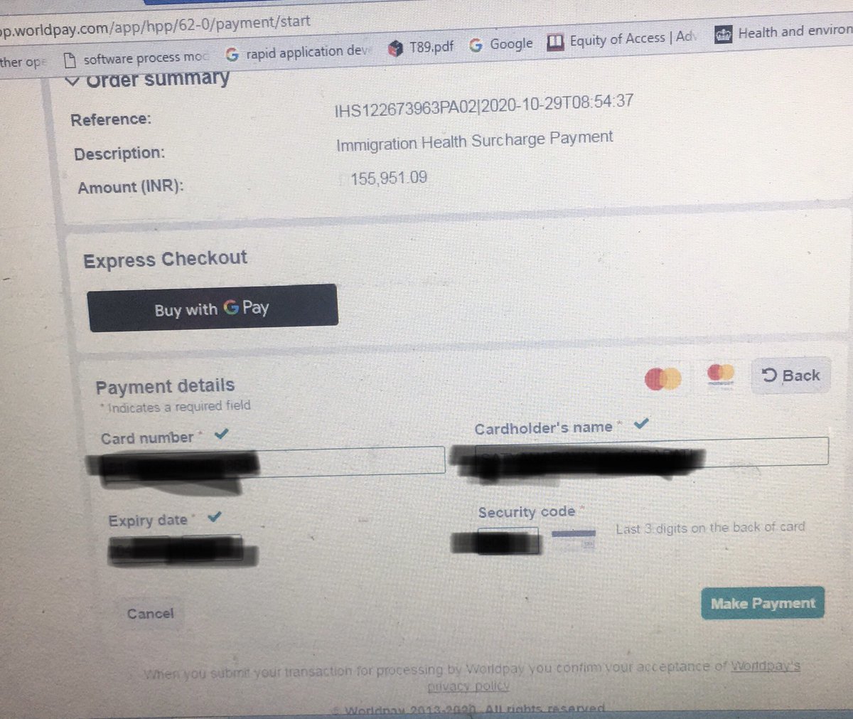 GarapatiBindu's tweet photo. @vfsglobalcare @vfsglobalcare need help with the ihs payment. It is getting declined even though I contacted bank for e-com transactions. Payment declined 3 times. Please help. https://t.co/yzGGo1yXk4