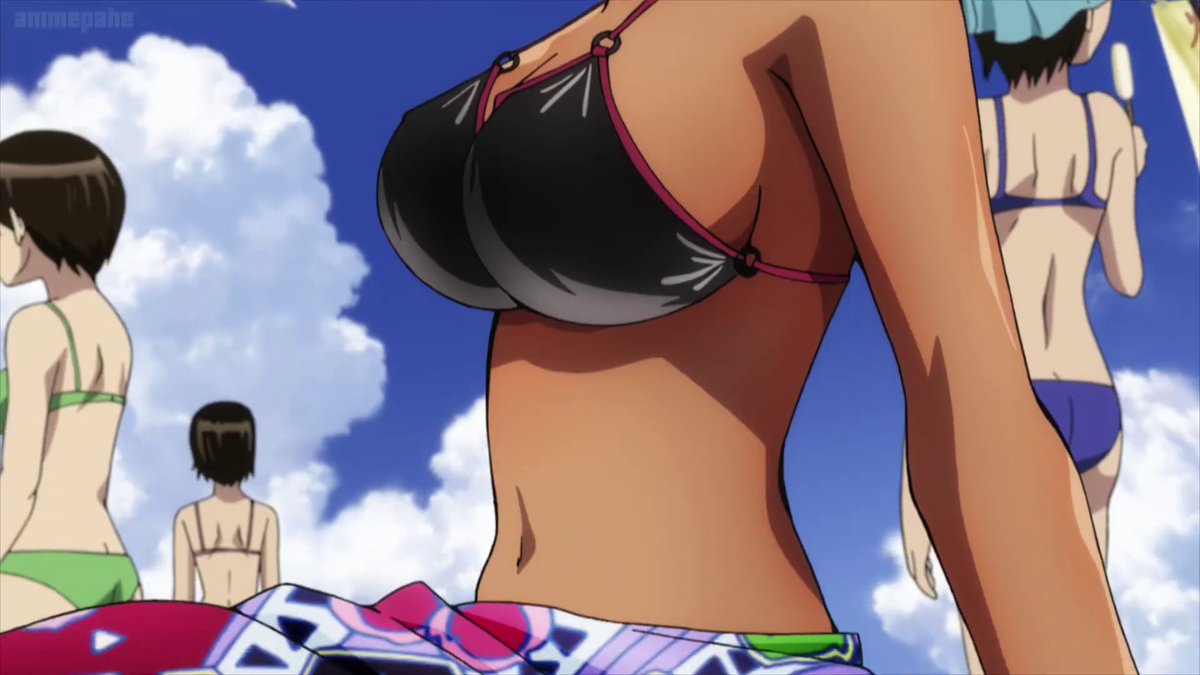 Urabe Mikoto - Nazo no Kanojo X. Could have been the tan, could have been the bust size, could have been the material. But this was the definition of a 10/10 look for a girl in a swimsuit in every way. Honestly had trouble controlling myself the first time I saw it