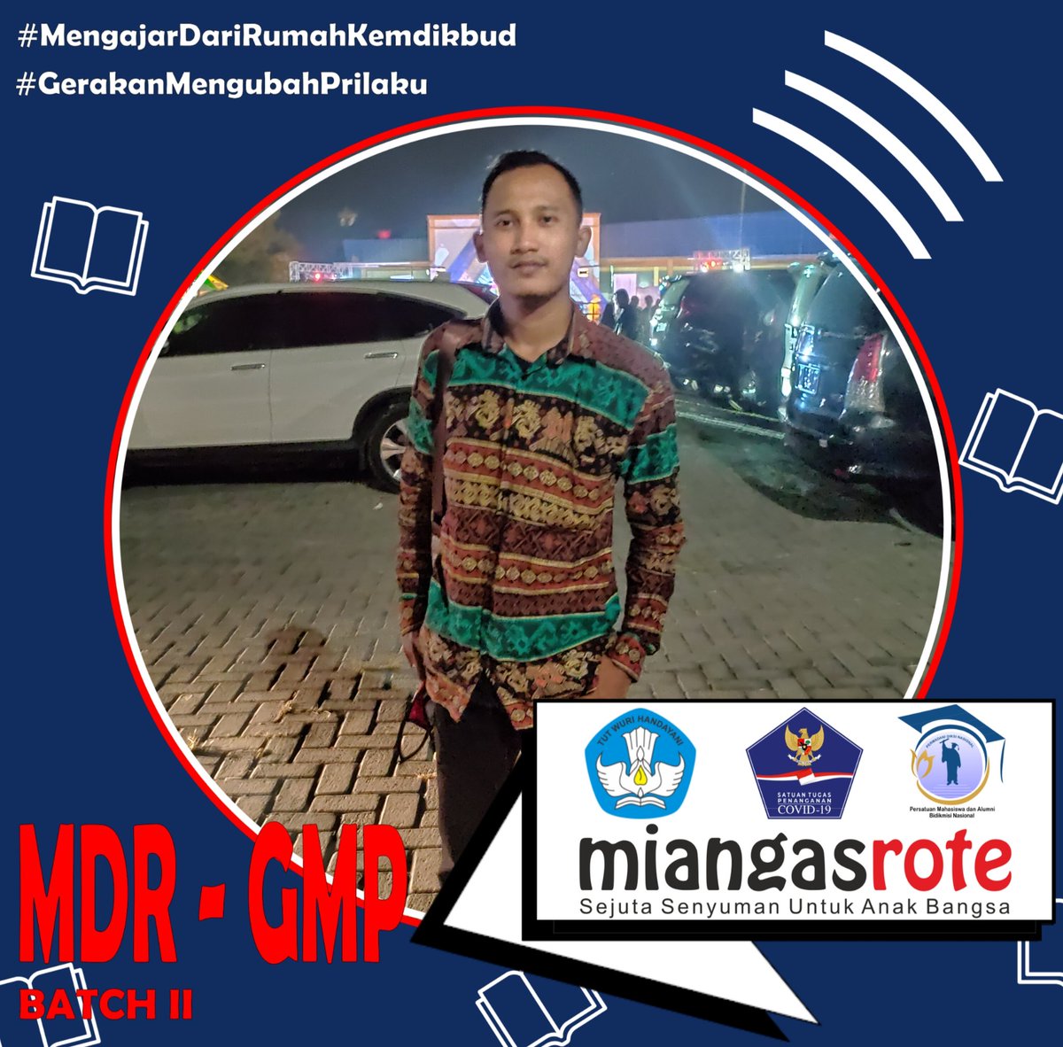 *Tema* : IMAN “Bijak memilah informasi”
Mari teman-teman bijak dalam memilah informasi agar bisa hidup tentram serta jangan lupa Gemar Memakai Masker, Mencuci Tangan dan Menjaga jarak

#EdukasiPerubahanPerilakuBidikmisi #MengajarDariRumahKemdikbud
<a href="/Ditjendikti/">PDDIKTI</a> @bppPDN_official