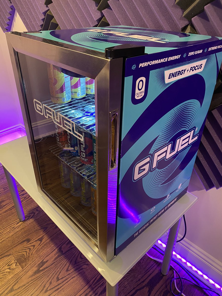 GFuelEnergy's tweet image. Wanna win a #GFUEL Fridge just like this?? Head to the link below. It's that simple.

😎👉 gfuel.ly/35BbCkI