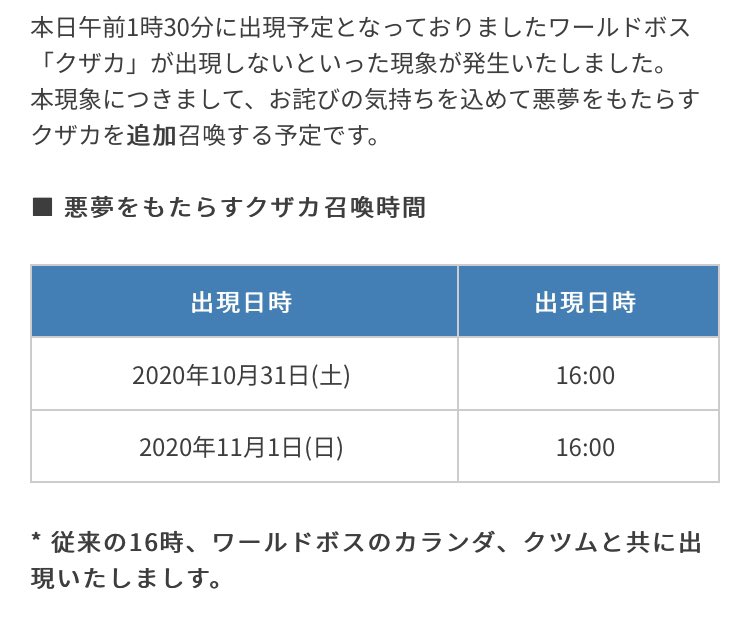 セラの聖騎士 黒い砂漠pc クザカが出なかった不具合に対して お詫びに悪夢クザカ追加召喚らしい ボスのお詫びwww クザカ可哀想www 黒い砂漠 黒い砂漠pc
