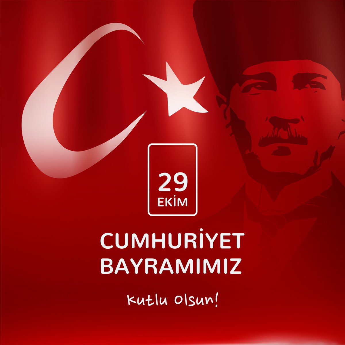 HoratoTR's tweet photo. Cumhuriyet Bayramınız Kutlu Olsun.  🇹🇷 https://t.co/MjyXbZzarW