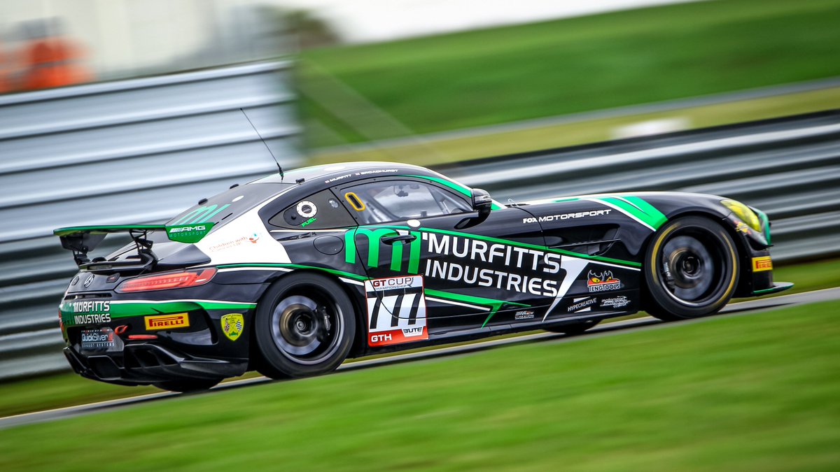 FoxMotorsportOT's tweet photo. #TBT to this week last year and a quadruple win in the #GTCup at Snetterton for Mark Murfitt and Michael Broadhurst in the Fox Mercedes-AMG GT4. 

📸 @Inkedhandimages https://t.co/Zt7UtuhL82
