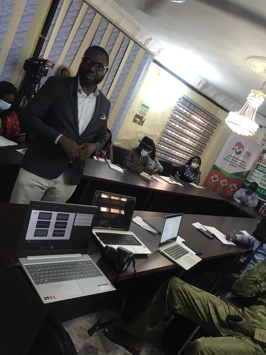 Cta_Abj's tweet photo. Media Initiative on Transparency in Extrative industries(MITEI) &amp;  Impact Transparency network (CONTRANET) Media Round table
A tool for reform reform in Oil and Gas industries 
@faithlyn_7 
@Mazigburugburu1 
@MacDonaldEkeme1 
#contracttransparency https://t.co/4JX5rIwIsg
