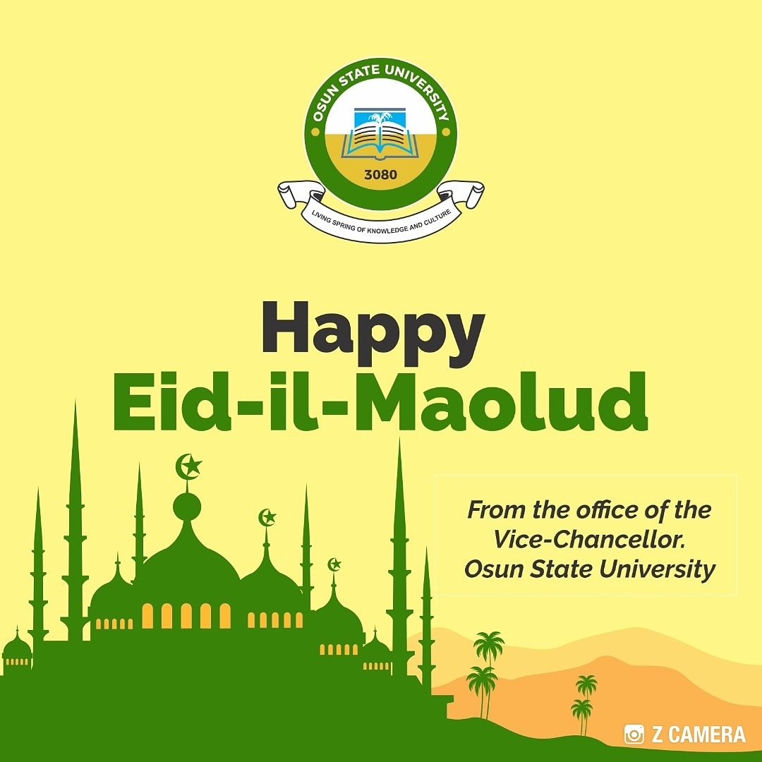 Happy Eid -il - Maolud to all our Muslim brothers and sisters.