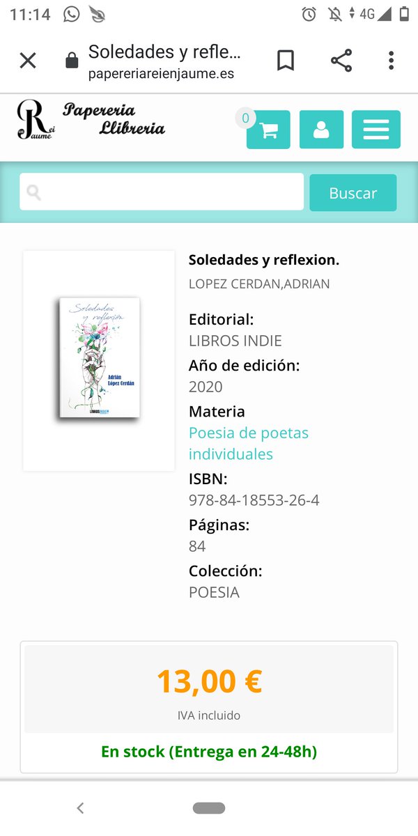 AdriGunslinger's tweet photo. Hola, buenos días.

Me dicen que también se lanza en Amazon, en Casa del Libro y en cualquier papelería a nivel nacional bajo petición :) https://t.co/pYYYT60MJU