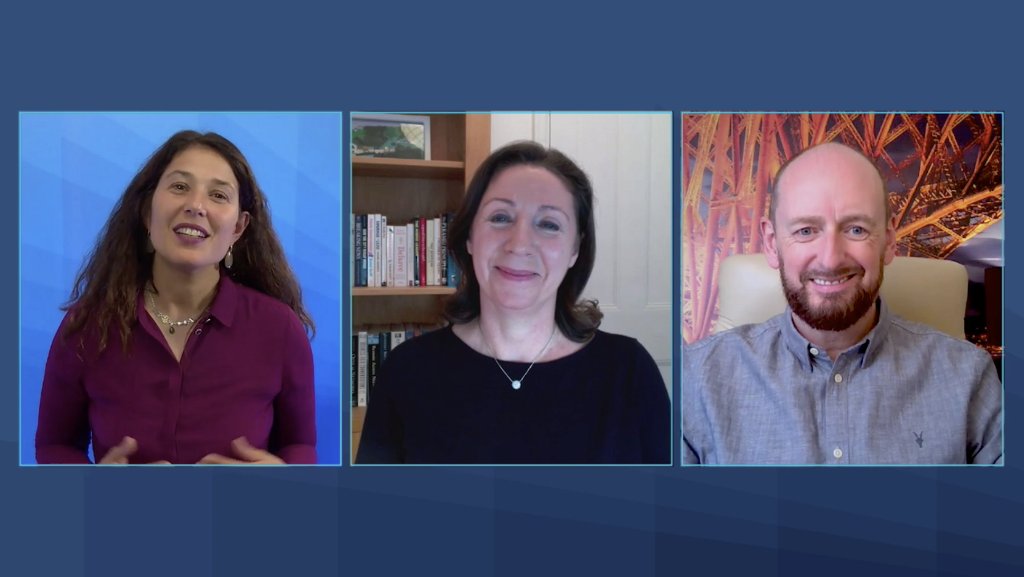 Amazing presentation from <a href="/ededobbe/">Elisabeth De Dobbele</a>, @wendymarscisco and <a href="/Gordon_cisco/">Gordon Thomson</a> at the #CiscoPS20 EMEAR Geo Session. #Partners are adapting to customer needs with managed services, new tools, &amp; more! 👏 Now we are really #FutureReady with those new dance moves! 🕺💃🏽