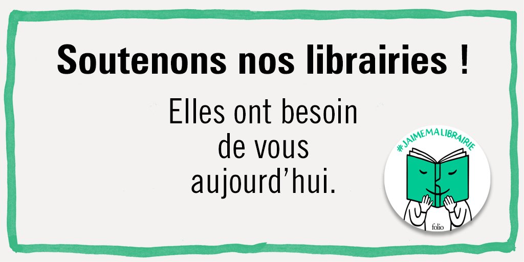 editionsfolio's tweet photo. #JaimeMaLibrairie 
Faites le plein de livres : rendez visite à votre librairie préférée avant ce soir et dites-nous quels livres vous allez dévorer pendant le confinement ! 📚 https://t.co/Zq4SLWTsvM