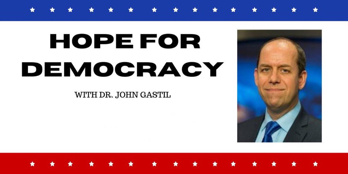 SchlowLibrary's tweet photo. #SchlowLibraryPodcast #106 features @jgastil exploring the ways we can create a more deliberative democracy, overcome factionalism and empower future political participation. #CheckItOut at https://t.co/vszQiLGAIP. @McCourtneyInst @healthydem https://t.co/IYG7YWs0Ut