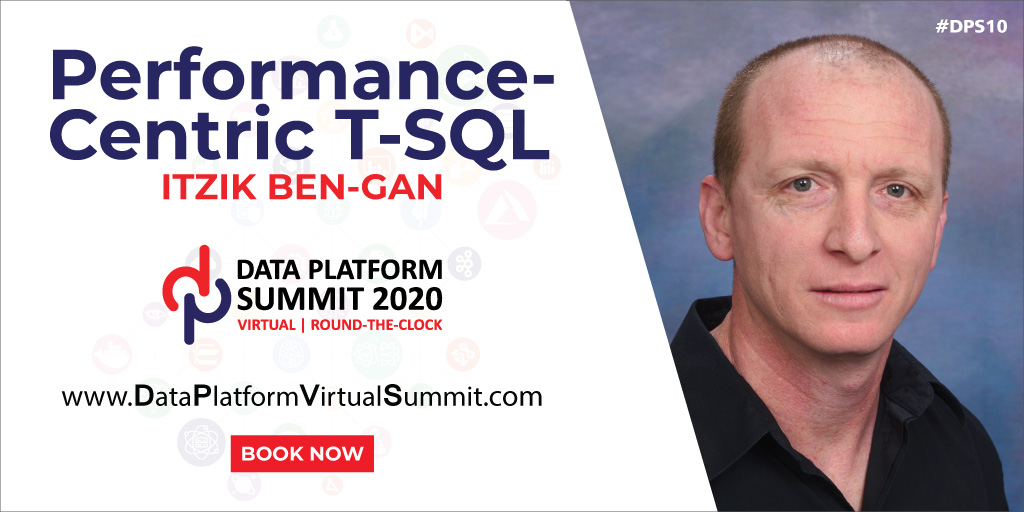 SQLMaestros's tweet image. Serious about #TSQL and #SQLServerPerformance ? Join the Master &apos;Itzik Ben-Gan&apos;
Get 50% OFF with DPS50
Classes: bit.ly/dps2020_classes
Summit: bit.ly/dps_2020
Pls RT
#DPS10 #DPS2020