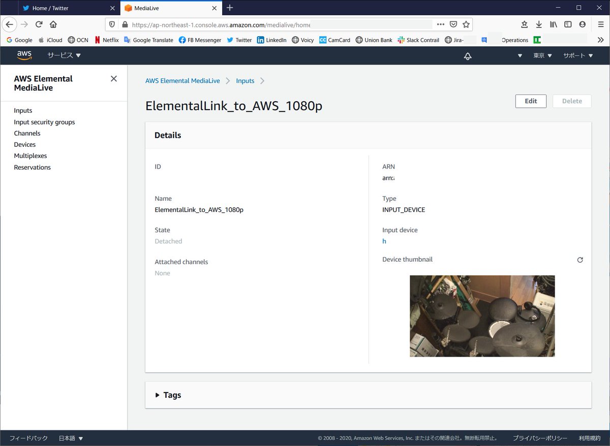 Koji_Oyama's tweet photo. I was able to connect to #AWS #MediaLive with #ElementalLink less than an hour after I received the device. There was no settings, just connected Ethernet, HDMI, and power cable into the Link device. Super easy👍 https://t.co/G35r27nlWw