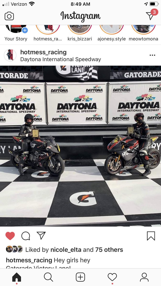 IzzoSink's tweet photo. MotoGirlGT Championship Winner’s at Daytona Oct. 17-18. MotoGirlGT Superbike 1st place Jessica Capizzi, 2nd place Nicole Goodrich, 3rd Jessica Martin, 4th place Brittanie LaPrade. MotoGirlGT 500 Superbike 1st place Nicole Ball, 2nd Mikayla Moore, 3rd place Brittanie LaPrade https://t.co/6aiKcTXS7z