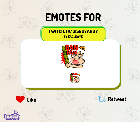 KnightofTattoos's tweet photo. Emote for @DisGuyAndy1 He had such a cute idea to take Bamm-Bamm and make him a little rule enforcer for his chat.

Commissions are still open! RTs appreciated 
#TwitchStreamers #twitchemotes #ZAStreams https://t.co/2ptV6GpMi9