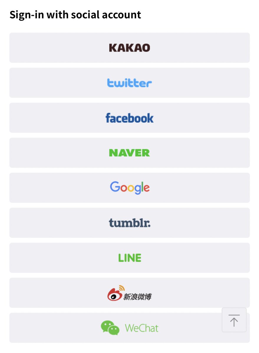 4. SIGN IN using any of your social media accounts (1 account 1vote/day)