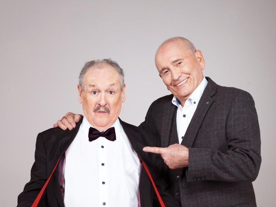 realkarlbeattie's tweet photo. So very sad to hear that Bobby Ball has died, after testing positive for Covid-19. He &amp; Tommy Cannon were a huge part of my childhood. I met him a few times in TV land &amp; he was always a lovely, kind &amp; funny man. We will miss you so much. RIP Bobby x https://t.co/vueoZIGwOR