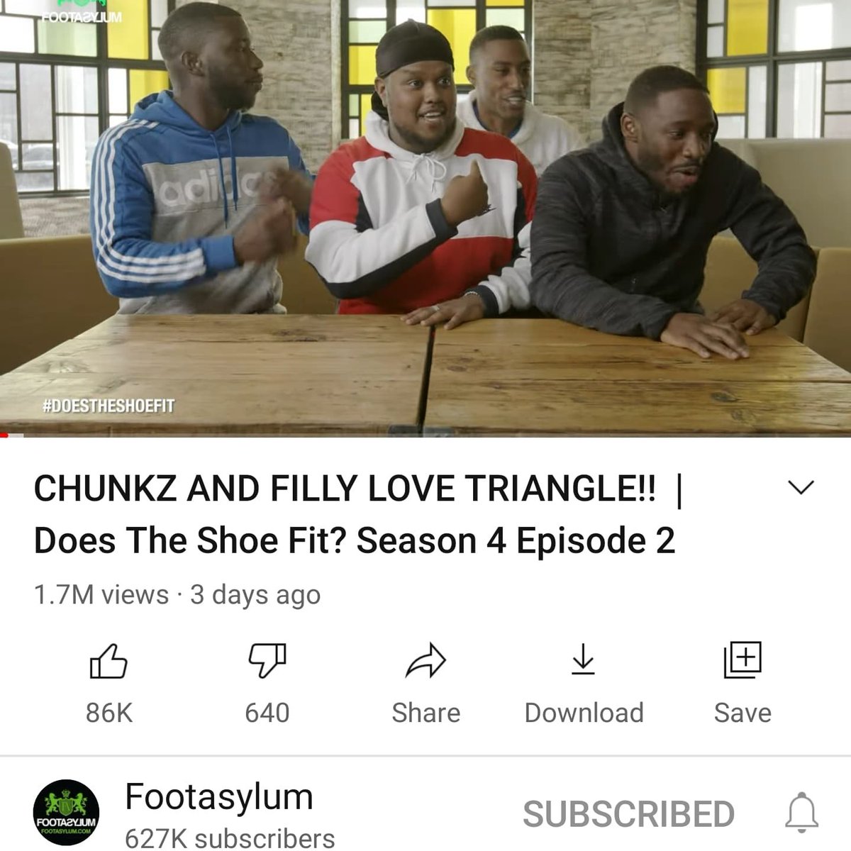Footasylum's tweet photo. #DoesTheShoeFit https://t.co/B44QB9hhWn