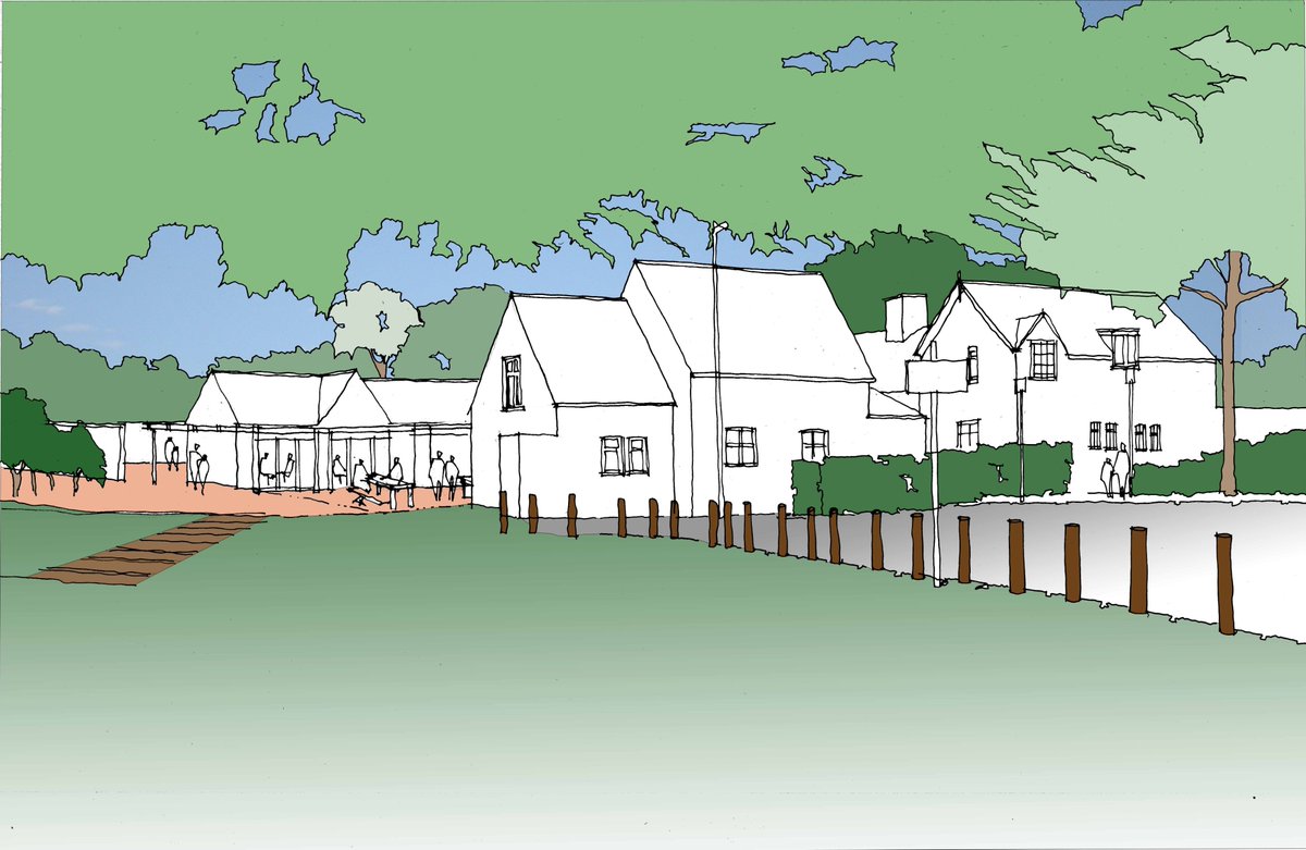 WatfordCouncil's tweet photo. 🥊 Check out these CGI's of the Woodside Playing Fields improvements. The sports hub will include modern changing facilities, café, toilets and a new multi-purpose community hall. The works are part of the @WatfordMayor's manifesto to improve local parks: https://t.co/csCo9LWtdl https://t.co/iNPmrSVcPA