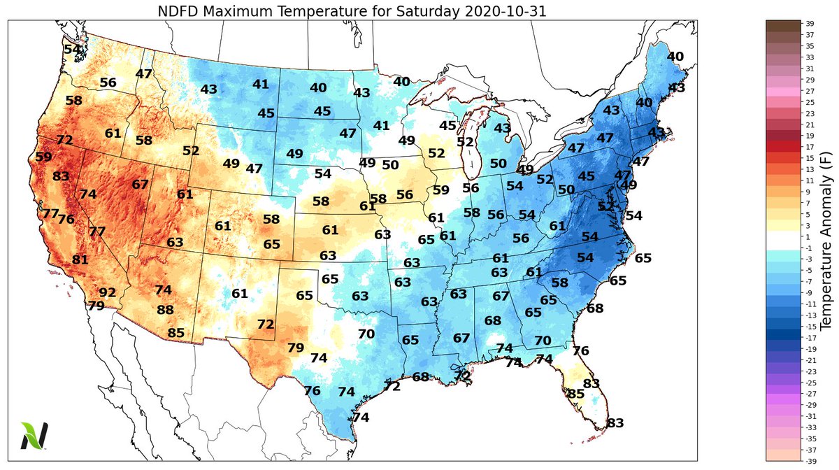 snodgrss's tweet photo. Ag Forecast Oct 29, 2020

https://t.co/XboPZmAG5t

Wind/Flood Threat from Zeta and Cut-Off
Cold East Mon-Tues
Mild/Dry Pattern Next Week
Another Cut-Off Low??
MJO Analysis for Nov Temps
Brazil Rains + Dec-April Outlook
Russian Wheat Belt Rains

Halloween: Dry but Windy for some⬇️ https://t.co/dBr5n1nbOU