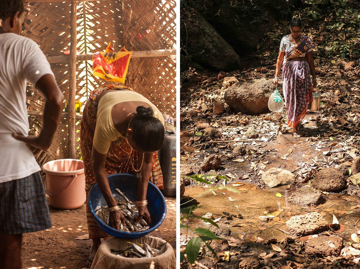 The Fernandes’ are also traditional fisherfolk. From the end of the monsoon to January, their son - Bostiao goes on the boats. From January to May, fishing is handled by labourers they hire. They receive a daily share of fresh catch from the labourers during the feni season.