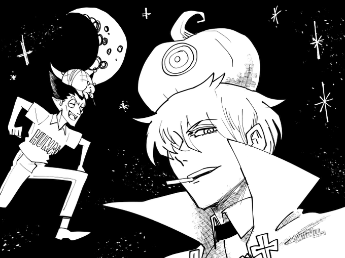 今日は休載ですみません
ハッピーハロウィンイブイブ!
(ロナルドとドラルク/読切ver) 