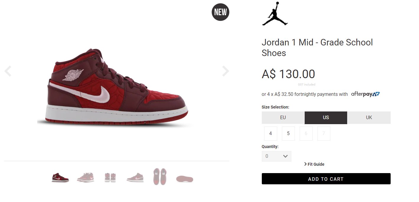 Jordans top afterpay australia