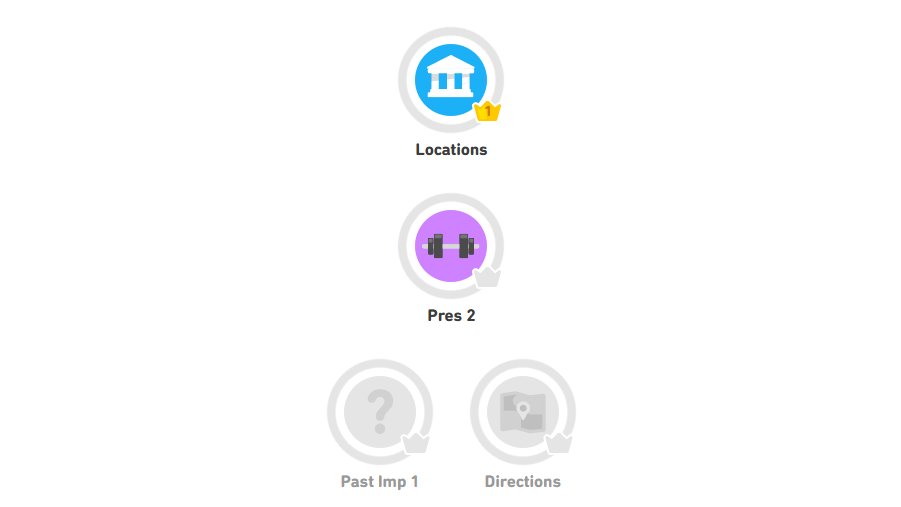 RichWOfficial's tweet photo. @duolingo Hi :), I'm having some trouble with the French course. There are two "Pres 2", but the second one doesn't register progress, all progress goes to the first one, and since I can't get to the later ones without it being complete, I can't progress anymore. https://t.co/0J8Z29Ma4V
