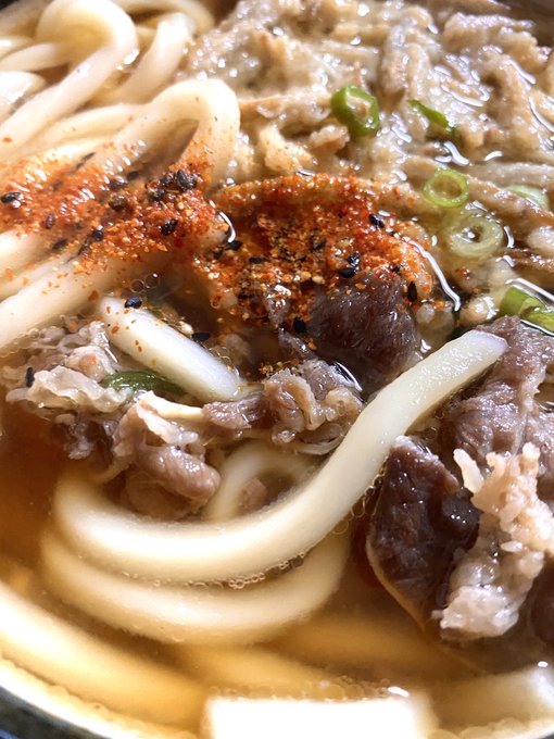 肉うどんのtwitterイラスト検索結果 古い順