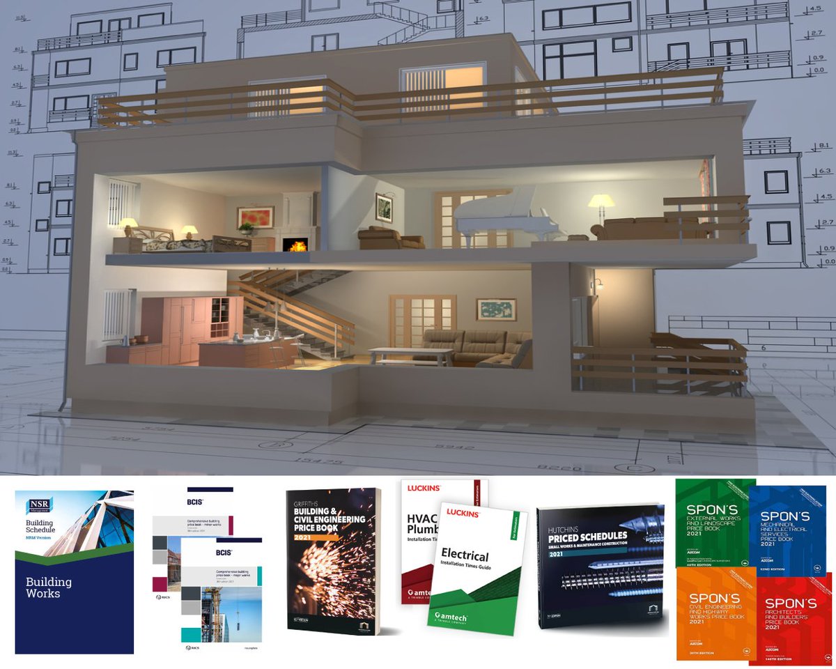 PriceGuidesUK's tweet photo. Could you be charging more? Should you be charging less? We stock the most up to date building pricing guides to help you navigate your building projects, big or small 🏘️🏢#Construction #Architect #Building #UK #PriceGuides #SPONS #Laxtons #BCIS #NSR https://t.co/eHFSJdr3eF