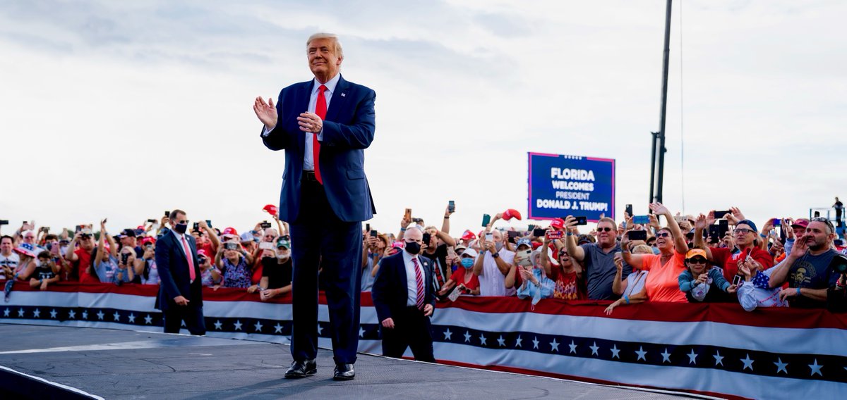 TeamTrump's tweet photo. See you soon, #Florida! https://t.co/1PMU9mY9Mz