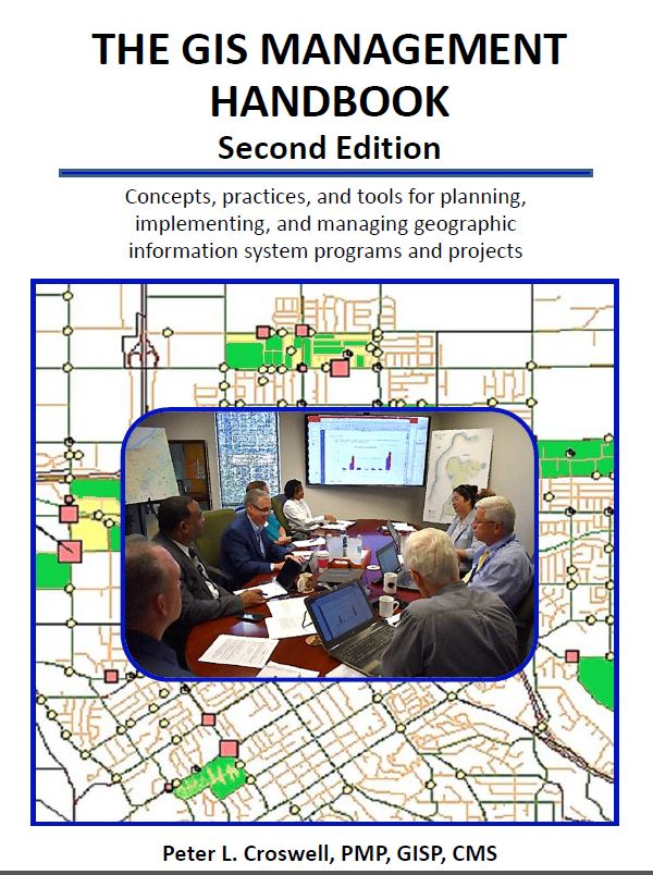 URISA's tweet photo. Grab a copy of The #GISManagement Handbook by Pete Croswell. Excellent resource! https://t.co/USskoX4s2C #GISP @GISCI_GISP https://t.co/b8mn8N90p5
