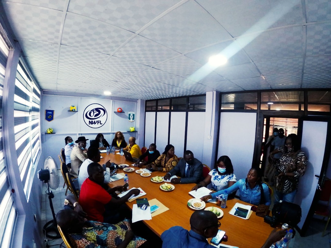 TheNWFL's tweet image. Pictures📸 from yesterday's @TheNWFL 2️⃣0️⃣2️⃣1️⃣ Draws in Abuja. 

#NWFLPremiership | #NWFL20 | #NWFLEvolve