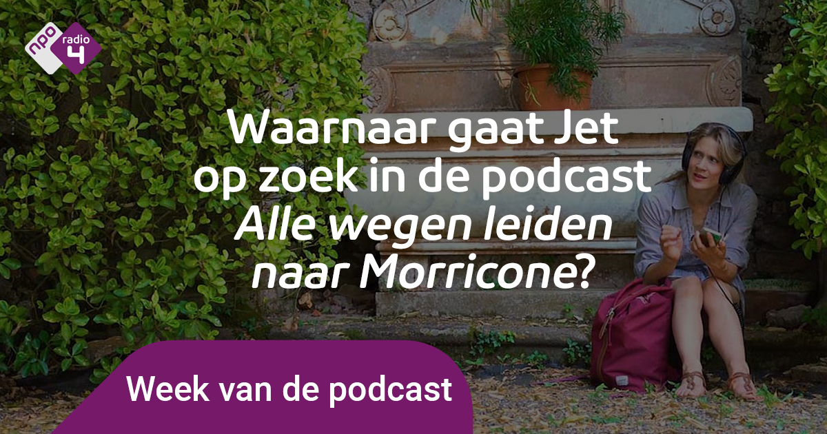 NPOKlassiek's tweet photo. 👂 Luister naar de podcast 'Alle wegen leiden naar Morricone' en je vindt het antwoord. Mail het antwoord naar info@radio4.nl en wie weet win jij een bluetooth koptelefoon! 🎧
Beluister de podcast: https://t.co/Ny4NkXmcpm 👈
#weekvandepodcast @klassiekonline @jetberkhout https://t.co/yV28lxZPxV