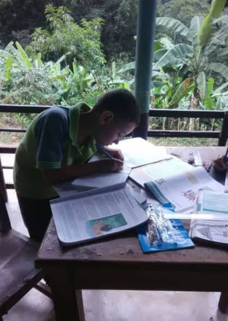 la_raqueli's tweet photo. Nuestros escolares estudiando desde casa en la semana de radicalización en compañía de sus padres, municipio Ayacucho C5.@#cadafamiliaunaescuela.@charlychaves.@MPPEDUCACION.@Div_Ini_Pri_Esp.@psuvaristobulo.@CLIFPMAYACUCHO.@CLIFPMTACHIRA.@Crazet2011.@ZenaidaLabrado1 https://t.co/Sxh3TjnyVG