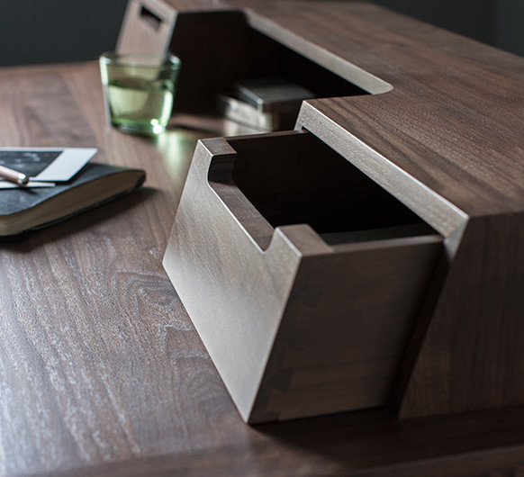 The Treviso desk captures an element of architectural character, combined with a timeless elegance, amplified through the natural beauty of solid wood; available in pale oak or rich, dark walnut. Find out more at ercol.com/en-gb/home-off… #ercol #homeoffice #furniture