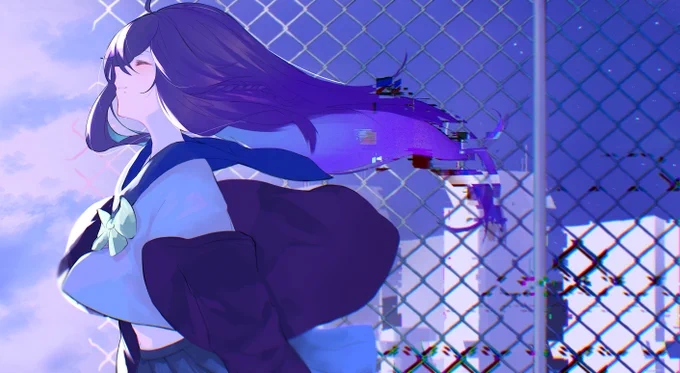 ワタシノオワリ、私の始まり
#出雲墨絵 