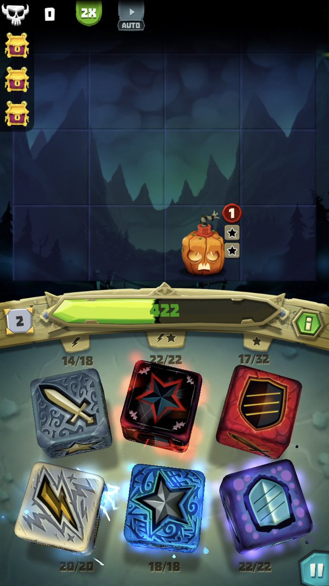 kotodaman_enjoy's tweet photo. ハロウィンイベント踏破( ´ ▽ ` )ノ
星と雷の目が多いデッキにしました( ´ ▽ ` )ノ
#ダイスマンサー
#Dicehunter https://t.co/bCCtcgmVjK